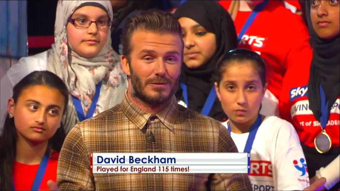 Gamechangers Awards with David Beckham