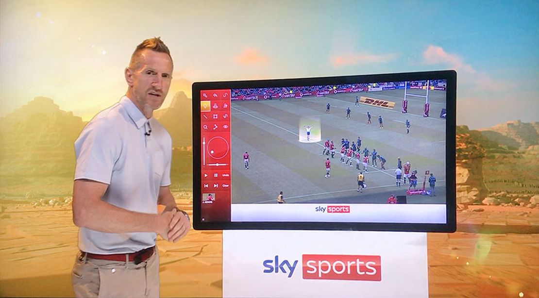 Rugby Lions Tour - Presenter on Location ...Virtually